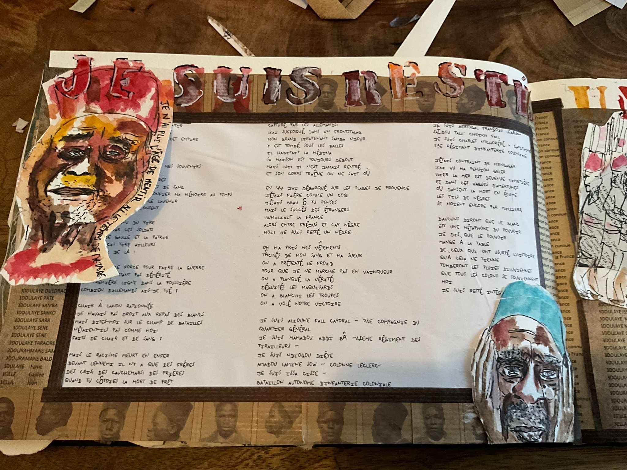 Carnet de voyage - Poème au bout du monde