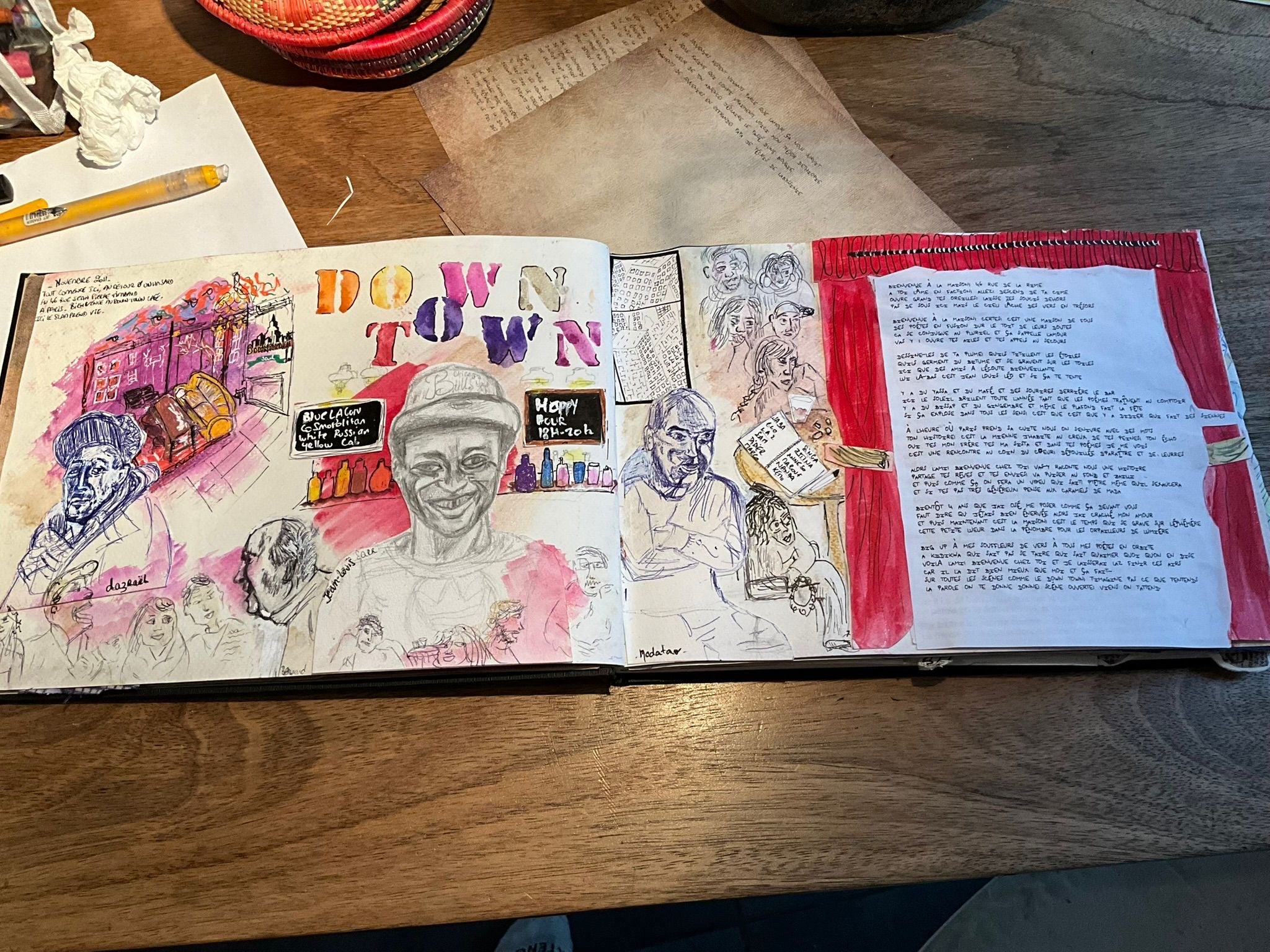 Carnet de voyage - Poème au bout du monde