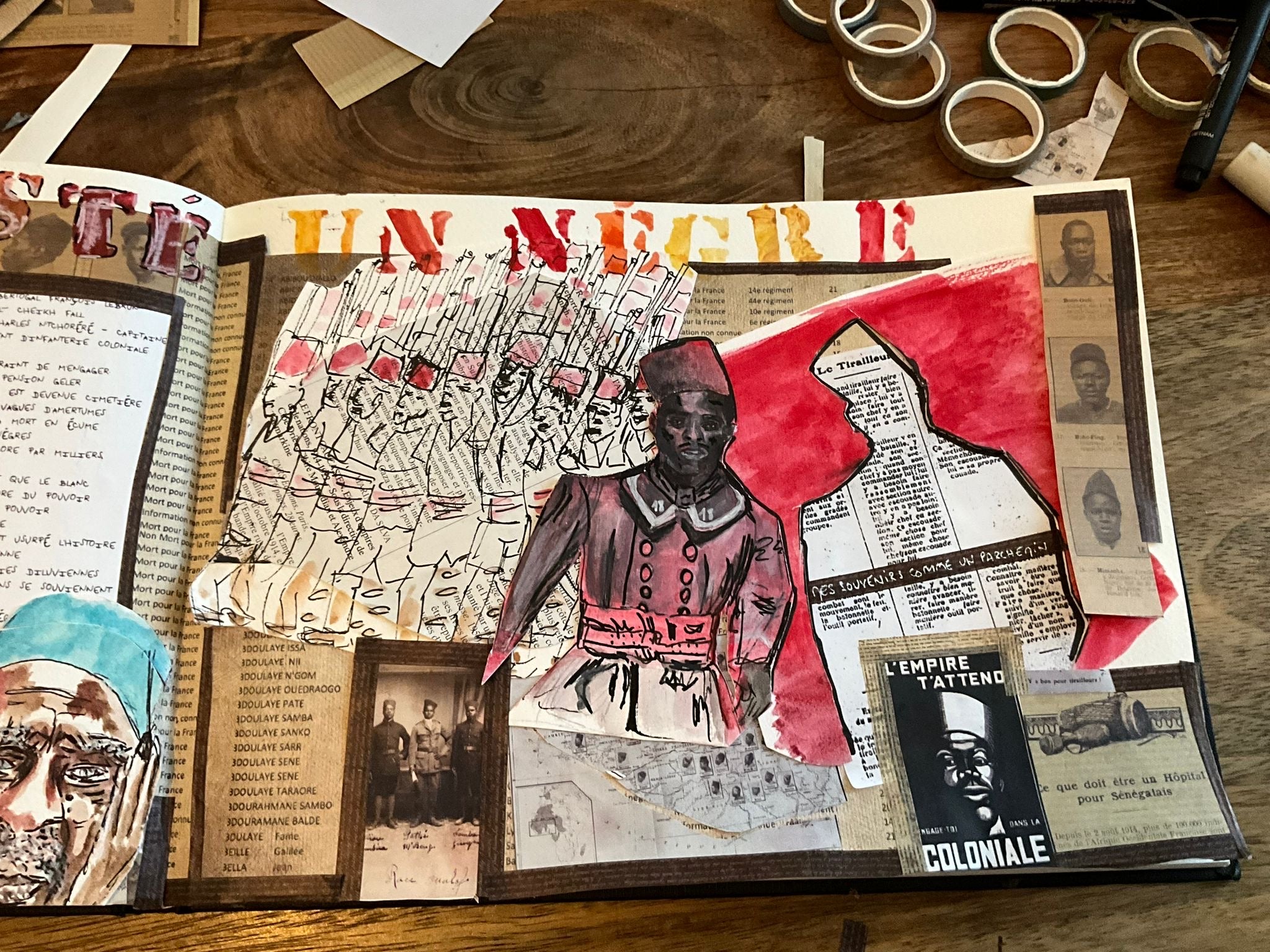 Carnet de voyage - Poème au bout du monde